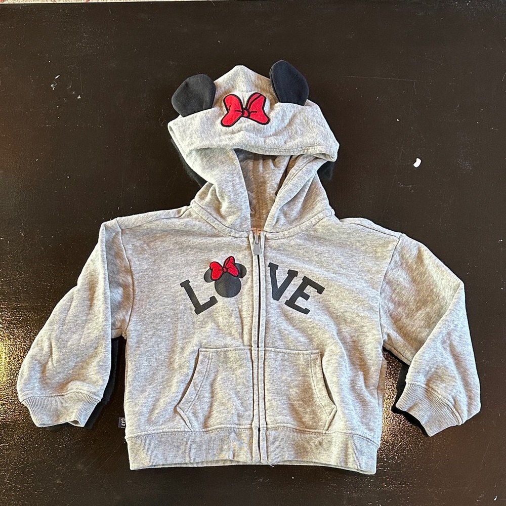 Disney Minnie Hoodie with Ears and Bow